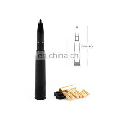 XT Car General Refit Personality Bullet Head Aluminium Short Antenna photo-2