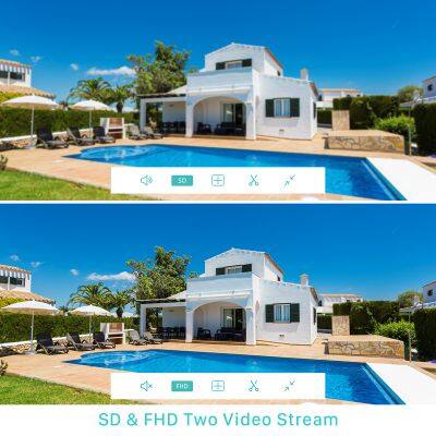 3MP PTZ IP Camera Wifi Outdoor Speed Dome Wireless Wifi Security Camera Pan Tilt 4X Digital Zoom Network CCTV Surveillance photo-4