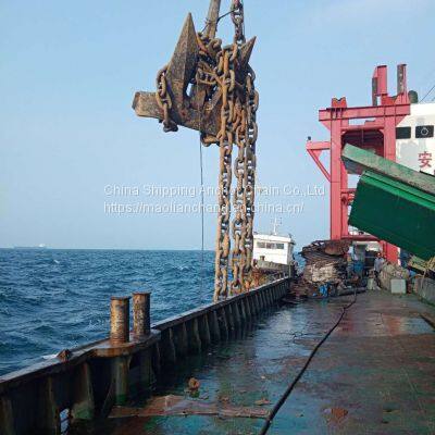 Stud Link  Anchor Chain Repair In Singapore Port