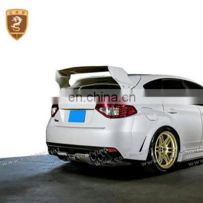 Vas style body kit for su-bar impreza WRX STI GRB in cf+frp