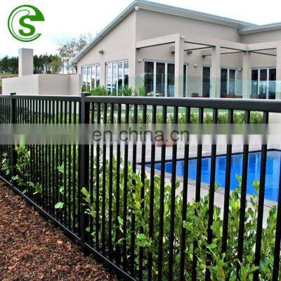 China Wholesale Powder Coated Stainless Steel Fence Galvanized Steel Fence Posts