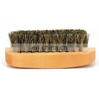 Small Shoe Cleaning Brush Wooden Shoe Brush Set Pig Hair Travel Small Easy To Carry Cleaner