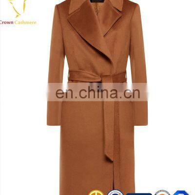 European Style Fashion Design Solid Color Women Long Cardigan Coat photo-5