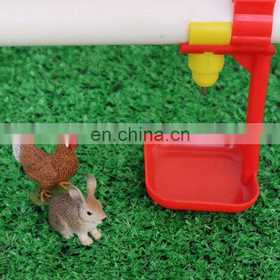 Automatic Chicken Waterer in Animal Drinkers Quail Nipple Drinker for Birds Poultry Farm Equipment