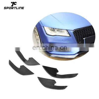 Carbon Fiber RS7 Front Bumper Apron for AUDI A7 RS7 2014-2015