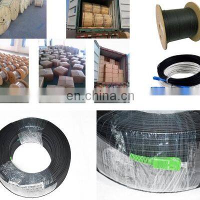 Factory Price 1,2 Core FTTH G657A1 G657A2 Flat Drop Fiber Optic Cable photo-5