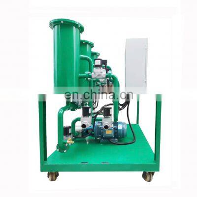 Factory Price Portable Used Lubricating Oil Filtration Machine/ Small Lubricating Oil Purifier photo-3