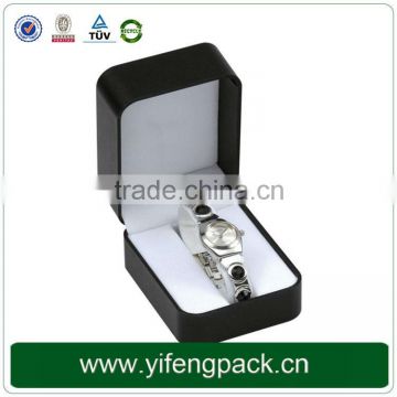 silver stamping brown luxury gift box packaging paper watch box