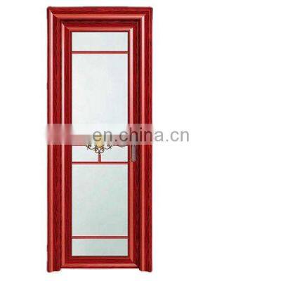 Aluminum alloy sound insulation double glass external swing door