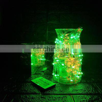 Holiday time lights Decoration 3AA outdoor Battery Operated Christmas Copper Wire Led String Lights