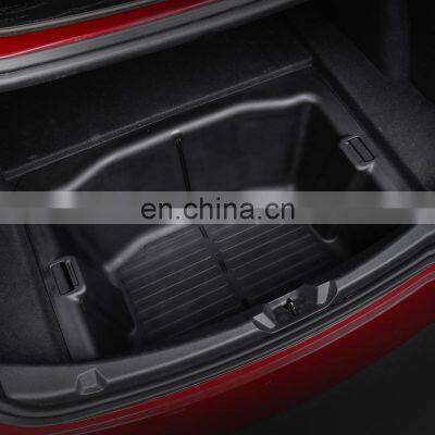 For Tesla Model 3 2021 Large capacity Trunk Storage Box Interior Modification Accessories