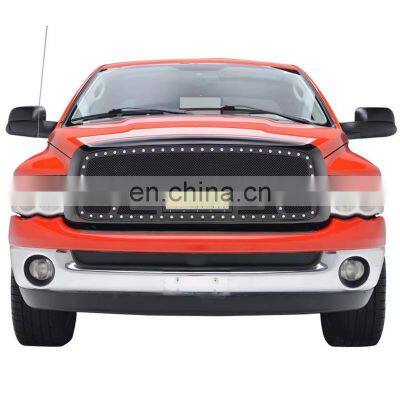 2002-2005 Front Grille With LED Light For Dodge Ram 1500 /2500 /3500 2003-2005 Off Road 4x4 Accessories photo-3