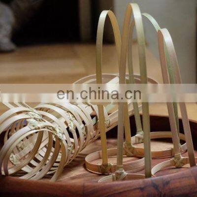 Natural Eco Friendly Handmade Bamboo Milk Tea Cup Carrier Take Away Holder Made In Vietnam