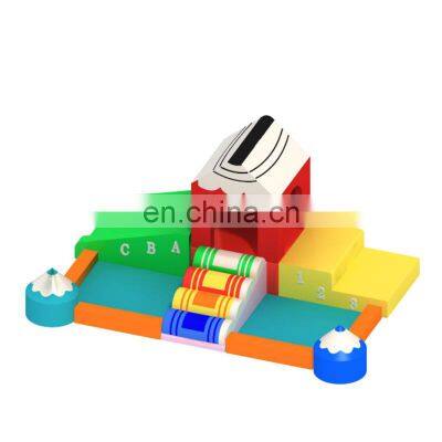 Indoor Play Gym Soft Playground Equipment Pastel Soft Play Equipment Entertainment Equipment Customized Theme 10-15 Kids Durable