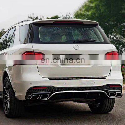 For Mercedes Benz GLE W166 2015-2019 Modified GLE63 AMG Model Include Front and Rear Bumper Assembly Grille Rear Lip Tip Exhaust photo-4