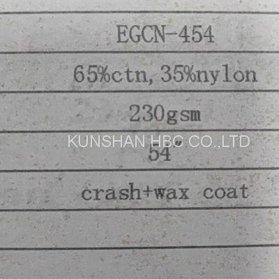 ART.EGCN-454 65%CTN 35%NYLON 230GSM CRASH+WAX COAT