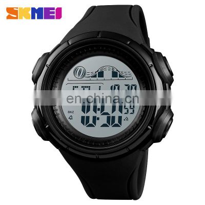 SKMEI 1379 Men's Sport Watch Japan Digital Movement Multi-function Plastic Outdoor Sport Watch