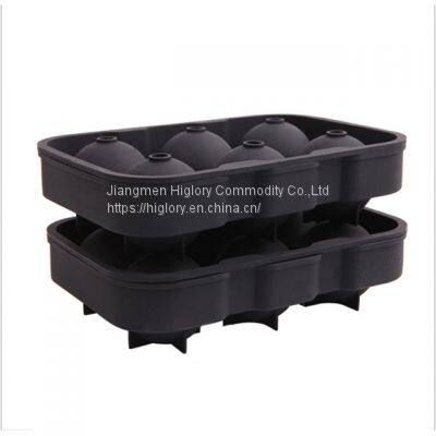 2022 Amazon Hot Selling Ball Shape Household Silicone Freezer Trays Silicone Ice Cube Mold Seals In Freshness With Lid photo-2