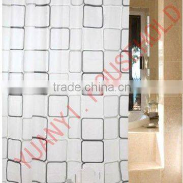 bright-colored shower curtain shower curtain track