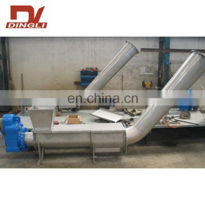 LWT350 DingLi LWT type Manufacturer Spiral Dewatering Roller Press Machine for Rice Wine Lees Dehydration