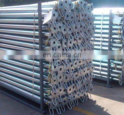 Hot Dip Galvanized Construction Steel Shoring Prop Adjustable Height Jack for Sale photo-4
