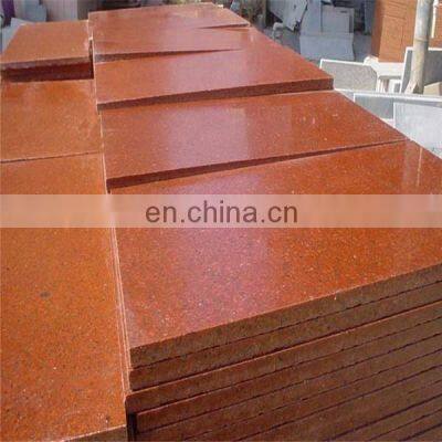 Chinese Red Granite, Dyed Red Granite Slab and Tile photo-3
