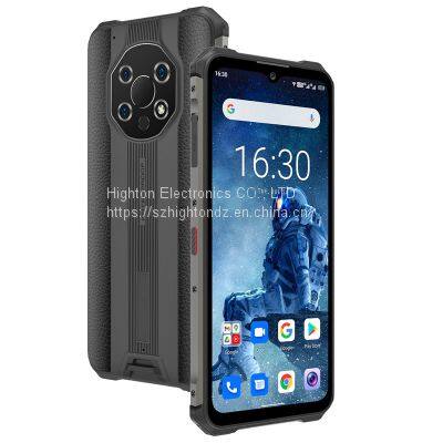 HiDON Factory Price 6.52 Inch 5G Android 11.0 Octa-Core IP68/IP69K 8GB+128GB Rugged Phone With NFC+PTT+5G Dual Sim Card+SOS+Navigation photo-2