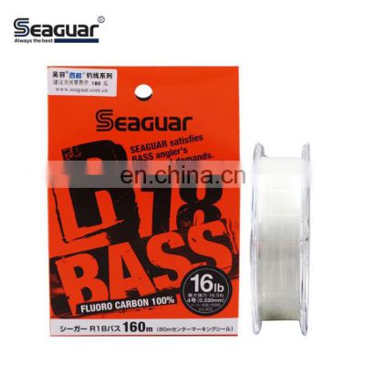 New Products Super Strong Line SeaguarR18 BASS160m fluorocarbon Fishing Line