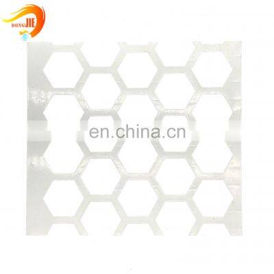 custom  Hex hole perforated metal mesh for ceiling mesh