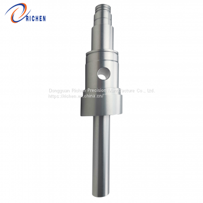 Customized Aluminum CNC Turning Machining Components with Electroplating Surface Treatment