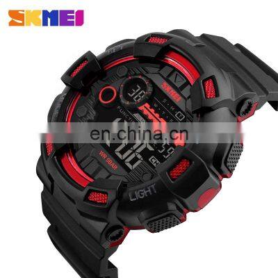 SKMEI 1243 Chrono EL Light 50 Meters Waterproof Digital Quality Mens Watch photo-3