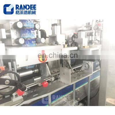 Automatic Double Head Heat Shrink Sleeve Label Labeling Machine for Cup Jelly photo-5