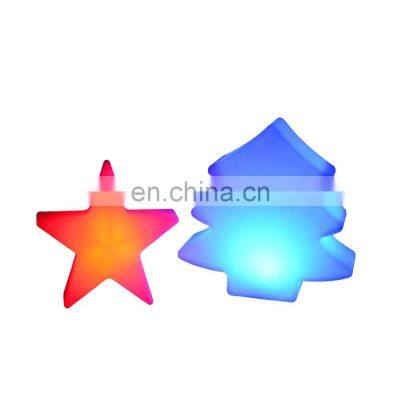 bright star christmas lights party hire event waterproof light up Christmas ornaments light