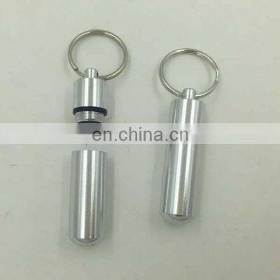 Popular Metal Cheapest Mini Money Cash Stash Keyring Keychain