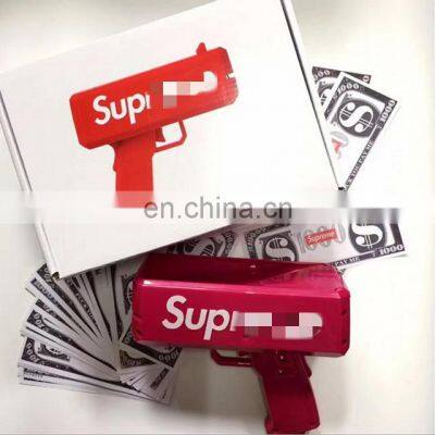 Wholesale 100 Pcs Play Money Make It Rain Cash Shooter Spray Money Gun Toy photo-3