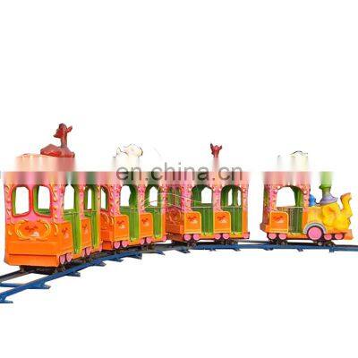 Kids Electric Train Rides Electric Mini Indoor Train With Track to Ride For Sale photo-2