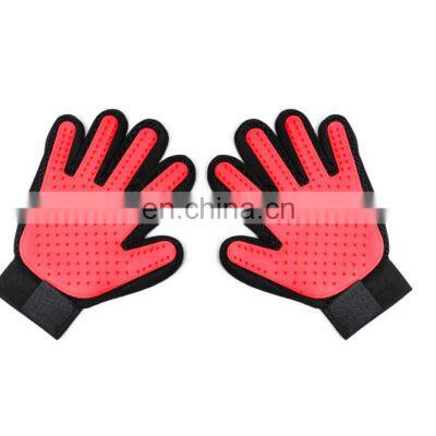 Silicone Pet Hair Removal Brush Cat Hair Remover Deshedding Dog Pet Grooming Gloves photo-3