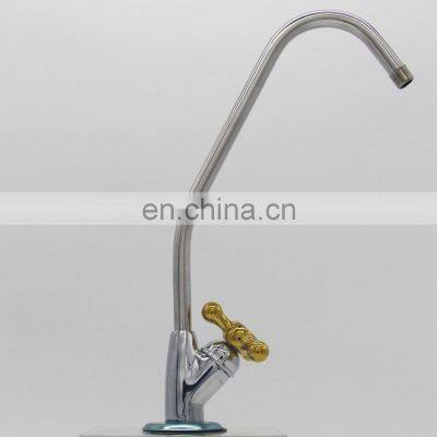 Lead-free Brass Single Hole Single Handle Chromed Smart Faucet Brass Kitchen Faucets photo-4