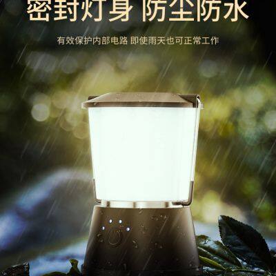 Charging Tent Light LED Magnetic Hook Emergency Camping Waterproof Atmosphere Light Mini Camping Portable Lighting