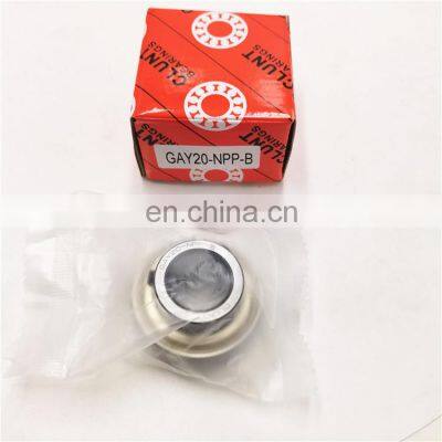 GAY20NPPB Pillow Block Bearing 20*47*25mm Radial Insert Ball Bearing GAY20NPPB Bearing