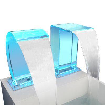 Wholesale Pikes Pool Ladder Underwater Light Colorful Waterfall photo-6
