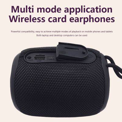 2024 New Products Outdoor IPX 6 Waterproof Colorful LED Light Fabric Bluetooth 5.3 Wireless Speaker photo-6