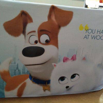 6ft Fitted Tradeshow Full Color Dye Sublimation Table Cover photo-3