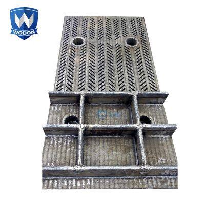 Chromium Carbide Bimetal Steel Plate Mud Bucket Excavator Wear Liners photo-3
