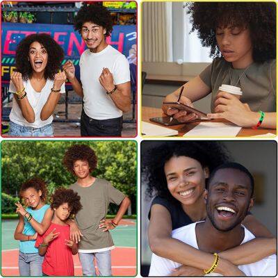 Supplier Custom African American Emancipation Slavery Social CelebrationSafe Non-Toxic Silicone Wristbands photo-6