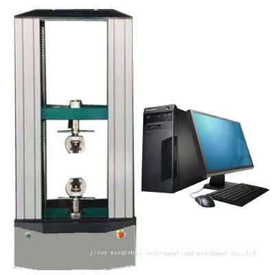 Servo Motor Control Material Lab Testing Machine with Extensometer
