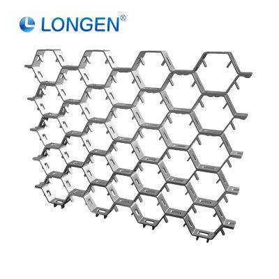 316 Stainless Steel Hexagonal Mesh 48mm Tortoise Shell Honeycomb Design Welded for Cement and Lime-Factory Processing Service