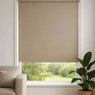 China Supply New Color Coating Foaming Blinds Shade Fabric for Roller photo-1