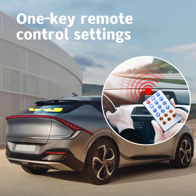 Super Bright Led Screen Led Scrolling Display Screen Sticker APP Programmable Soft Led Displays Flexible Led Screen for Car photo-6