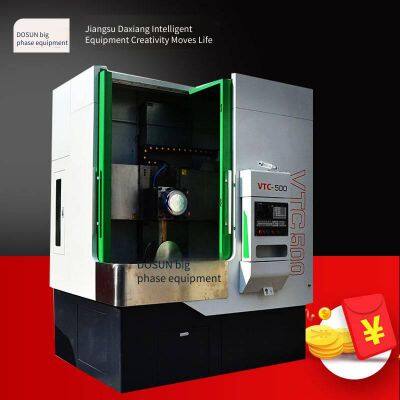 ЧПУ вертикальный токарный станок, малый ЧПУ вертикальный токарный станок, VTC500 ЧПУ вертикальный токарный станок